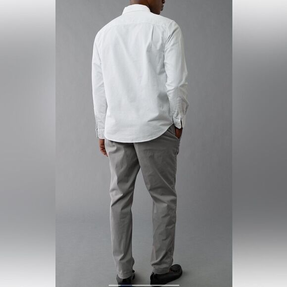 American Eagle Flex Pants for men in Grey size 33x32- never worn! - Picture 3 of 13